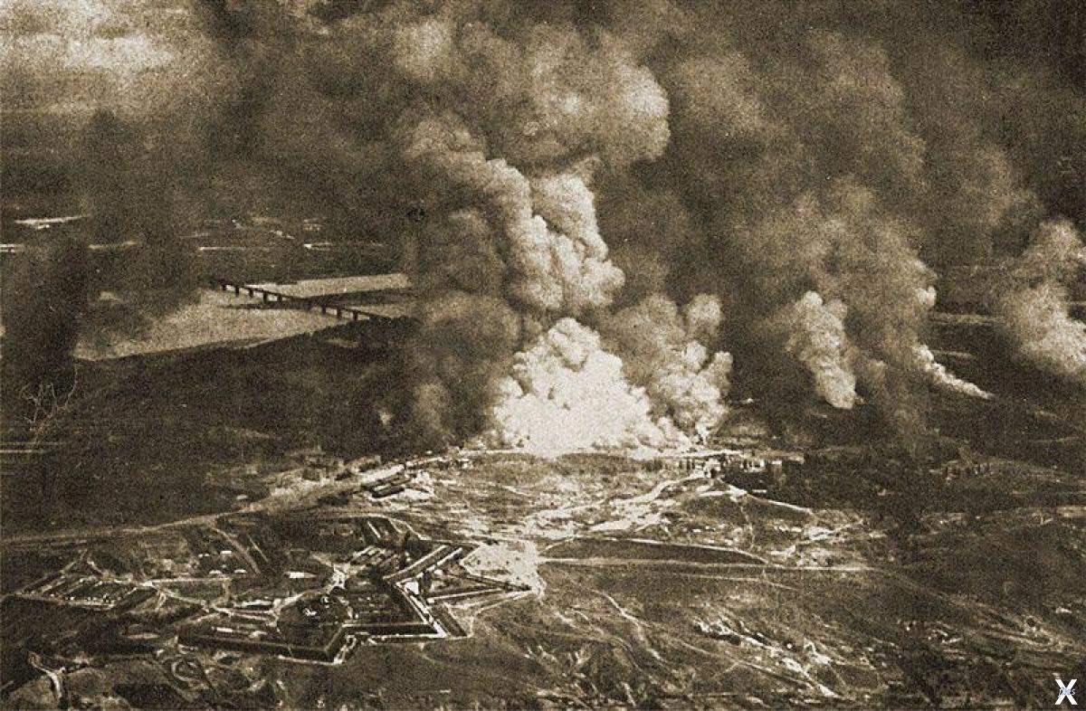 1 июня 1918. Взорван артиллерийский склад.