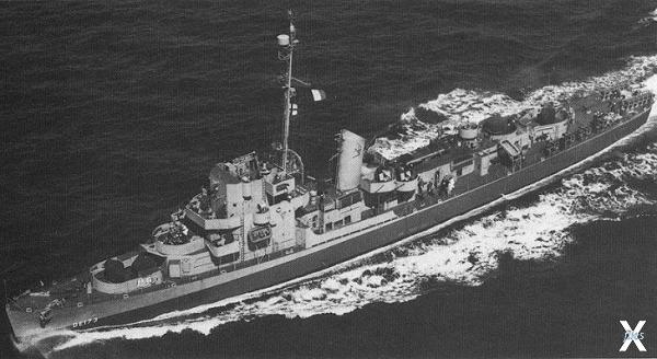 Эсминец «Элдридж» 1944 год