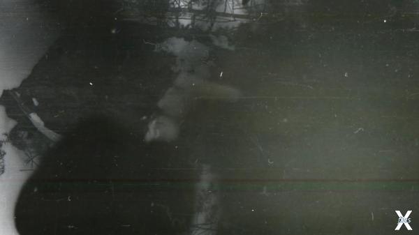 Тело охотника или шамана на нартах в ...