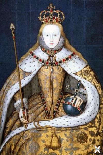 Коронационный портрет Елизаветы I Тюдор