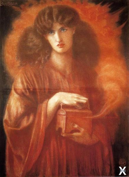 Пандора. Dante Gabriel Rossetti