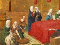 Средневековые роды: Как рожали королевы?