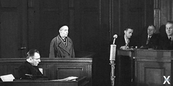 Хильда Вернике перед судом