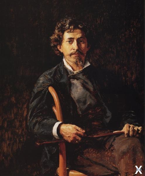 Илья Репин автопортрет. 1878 г.