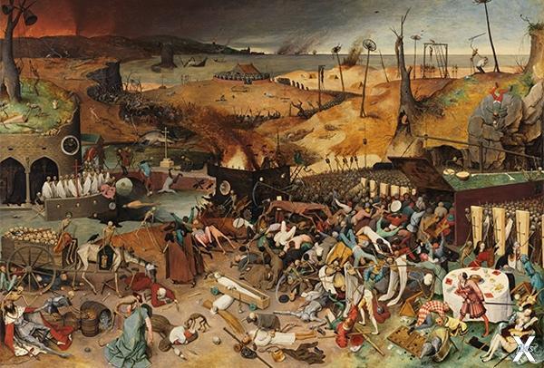 Картина Питера Брейгеля-старшего «Триумф смерти»