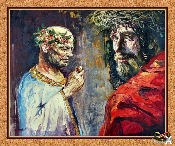 «Христос и Пилат» 2004. Холст, масло,...