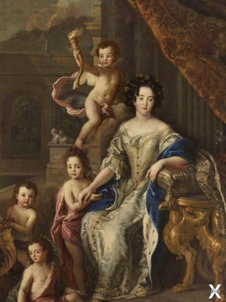 Мадам де Монтеспан и дети короля