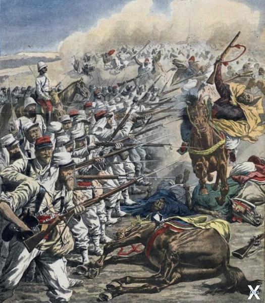 Легионеры против марокканцев, 1908 год