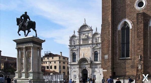 Кондотьер Коллеони. Памятник в Венеции
