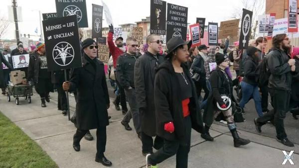 Марш американских сатанистов