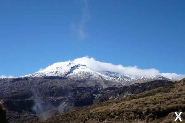 Вулкан Невадо-дель-Руис в 2007 году