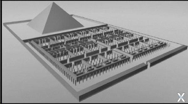 Реконструкция египетского лабиринта н...