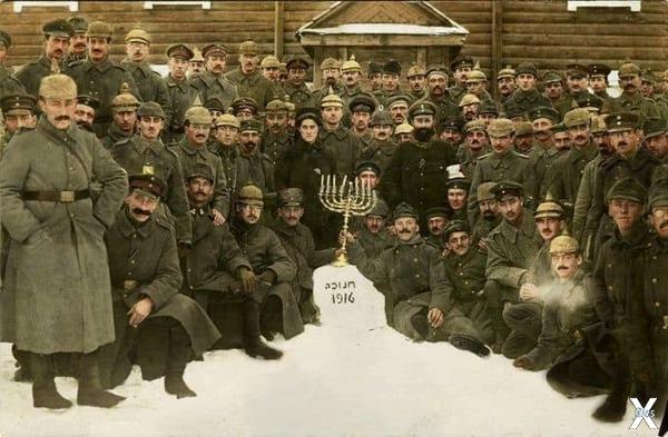 Солдаты-евреи из немецкой армии в заж...