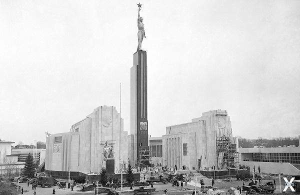Советский павильон в Нью-Йорке, 1939 г.