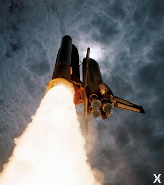 Запуск шаттла Columbia 25 июня 1992 г...