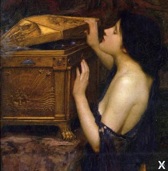 «Пандора» - картина Дж. Уильяма Уотер...
