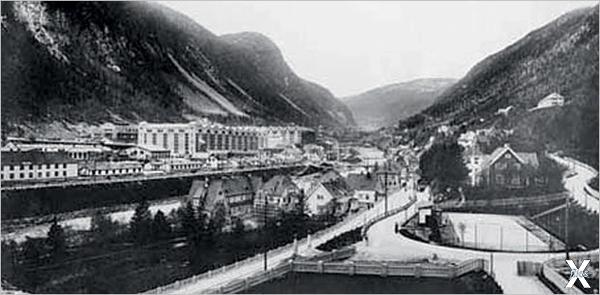 Вид на Рьюкан, 1920-е годы