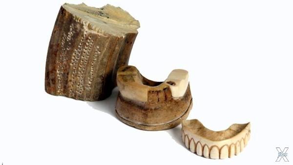 Зубные протезы из слоновой кости