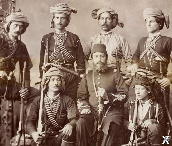 Башибузуки и солдаты Османской империи
