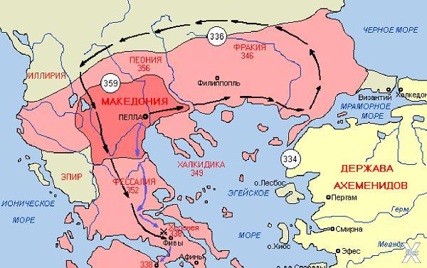 Завоевания Филиппа Македонского