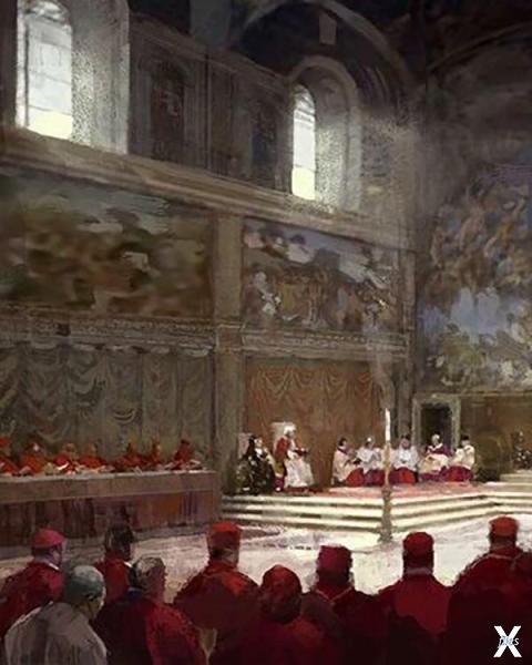 Папа Пий IV приказал прикрыть обнажён...