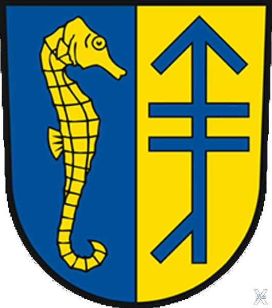 Герб коммуны Вальрас Плаж в Руссильоне