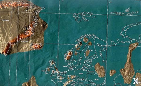 Будущая карта Северной Европы Гордона...