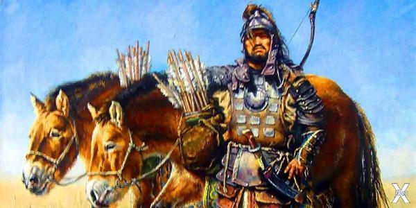 Монгольский тяжёлый конный лучник