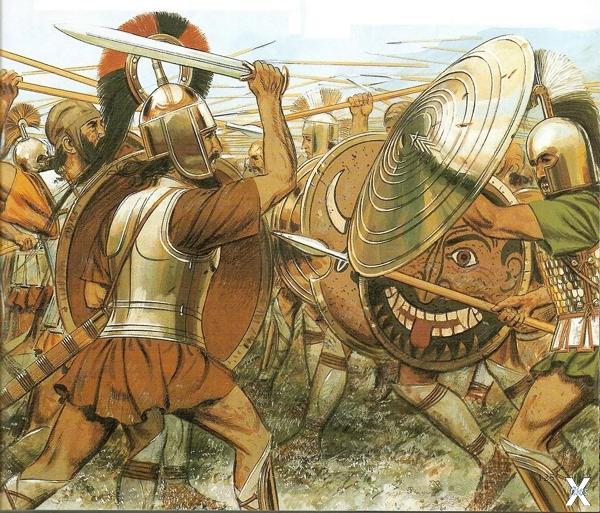 Греческие воины - ахейцы