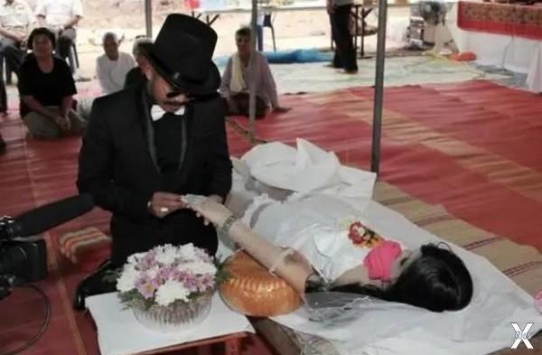 Посмертная свадьба в Таиланде