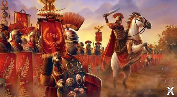 Древнеримская армия. Современный арт
