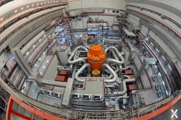 Реактор БН-800 меньше типовых ВВЭР на...