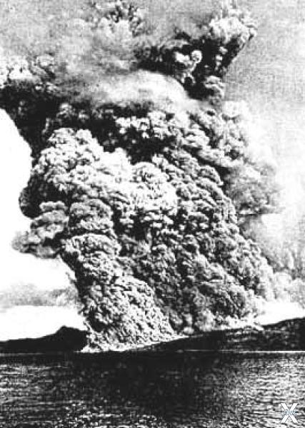 Извержение вулкана Мон-Пеле