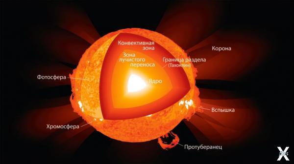 Структура Солнца