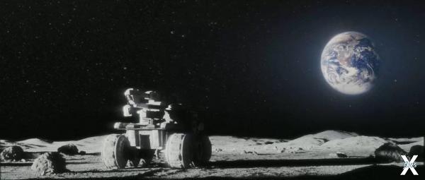 Именно гелий-3 добывает на Луне герой...