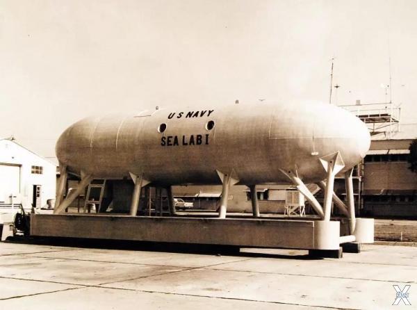 SEALAB I, 1964 год (фото: National Mu...