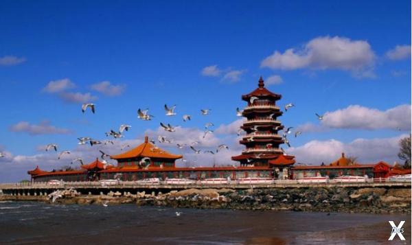 Город-порт в Китае Пэнлай