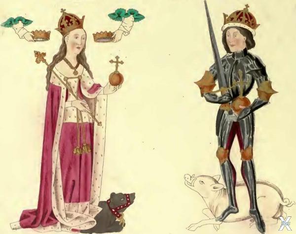 Коронация Анны Невилл и Ричарда III