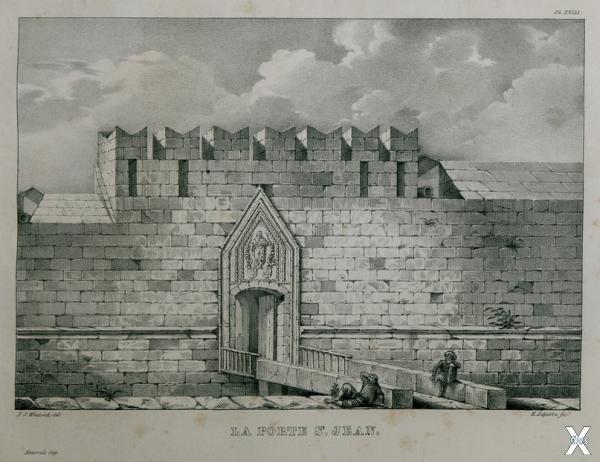 Ворота св. Иоанна, 1830