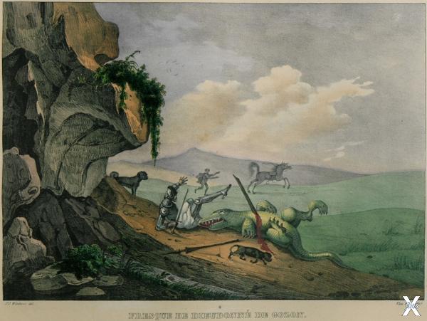 Рисунок 1827 года копия оригинала дре...