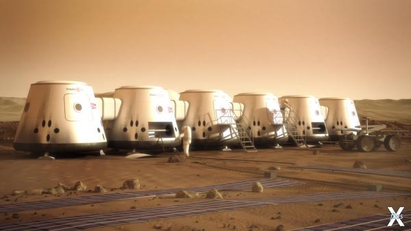Проект колонии от Mars One