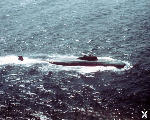 Советская атомная подводная лодка про...