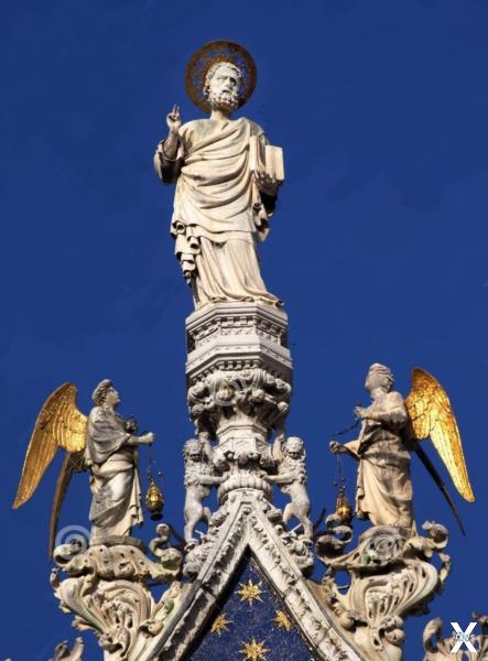 Скульптура на соборе св. Марка в Венеции