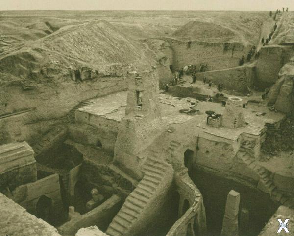 Раскопки шумерского города Ниппур