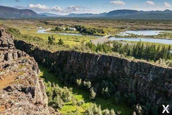 Долина Тингвеллир в Исландии - часть ...