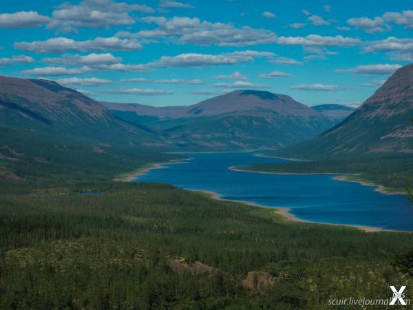 Озеро Дюпкун. Плато Путорана