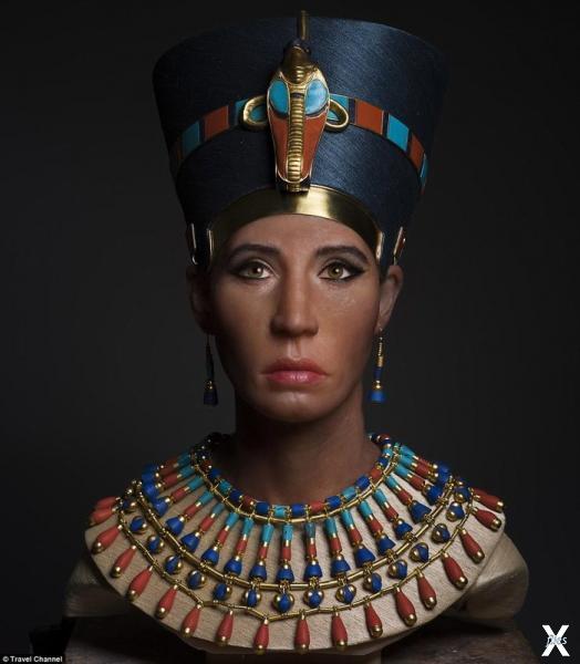 Реконструкция образа Нефертити по мумии