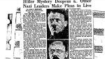 Тайна гибели Адольфа Гитлера