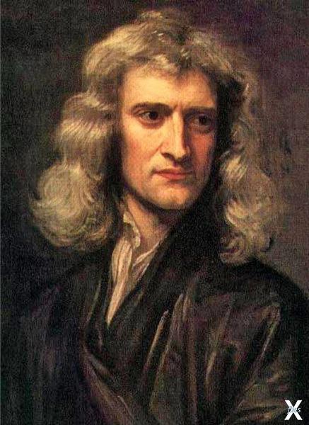 Исаак Ньютон, 1689 г. Готфрид Кнеллер