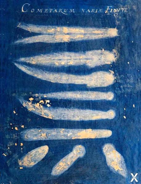 Кометы, иллюстрация Марии Клары Айммарт